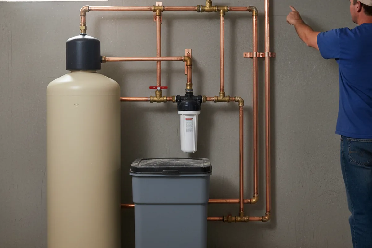 Whole-house water treatment system installed in Fortville